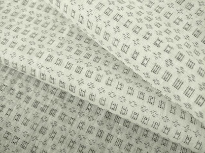 平和屋着物∴夏物　男性　上布　浴衣　絣文　麻　逸品　DABI3397cd