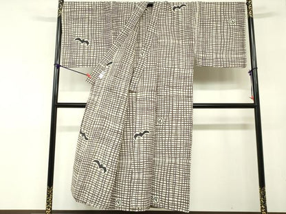 平和屋着物∴夏物　男性　浴衣　tsumori chisato　注染　コウモリ　キングサイズ　日本製　綿　逸品　DABI3469cd