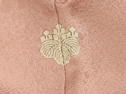 平和屋着物■上質な色無地　辻が花地紋　虹色　正絹　逸品　DABI3531ya