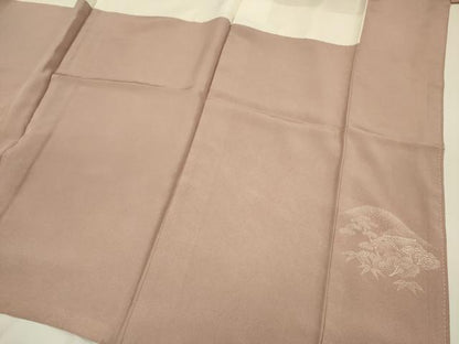 平和屋着物■江戸小紋　訪問着　作家物　風景文　正絹　逸品　DABI3550ya