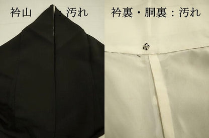 平和屋着物■豪華黒留袖　作家物　流水風景花松文　金彩　正絹　逸品　DABI3560ya