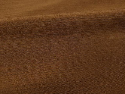平和屋着物■男性　紬　霞文　黒茶色　正絹　逸品　DABI3573ya