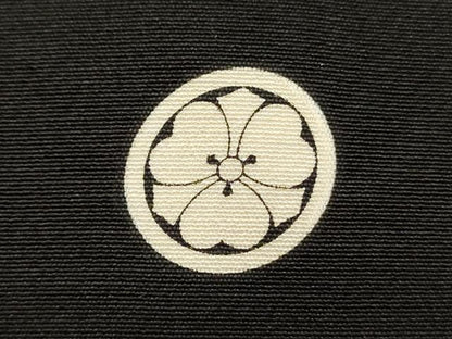 平和屋着物■豪華黒留袖　飛鶴花熨斗文　金彩　正絹　逸品　DABI3620ya