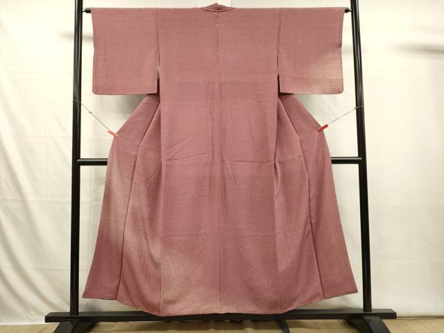 平和屋着物■江戸小紋　訪問着　霞文　大小あられ　暈し染め　正絹　逸品　DABI3630ya