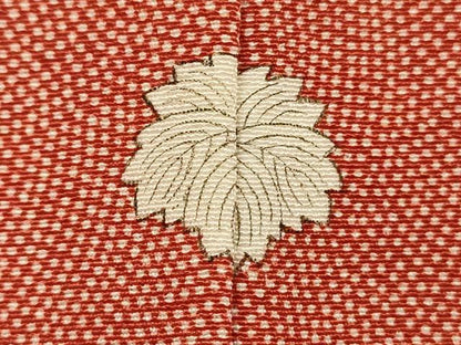 平和屋着物■江戸小紋　鮫小紋柄　正絹　逸品　DABI3655ya