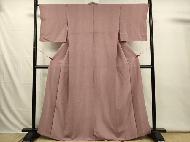 平和屋着物■上質な小紋　間道　正絹　逸品　DABI3680ya