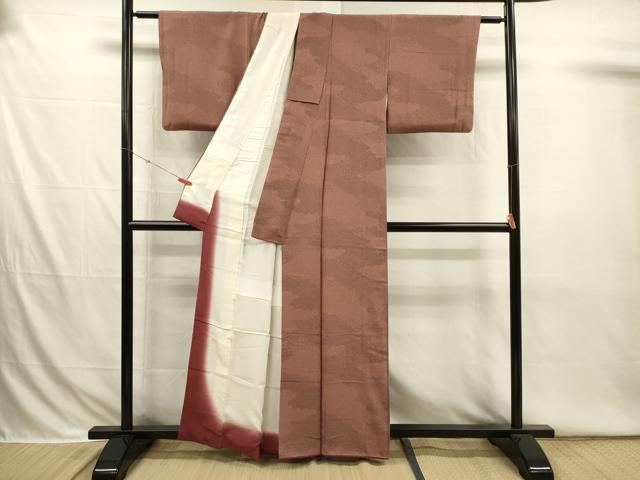 平和屋着物■江戸小紋　作家物　寄せ小紋柄　正絹　逸品　DABI3778ya