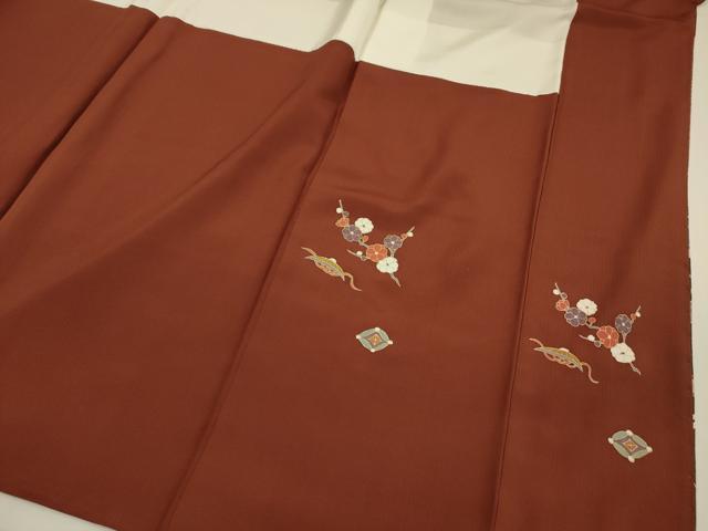 平和屋着物■訪問着　螺鈿　舞蝶花文　宝尽くし　金彩　正絹　逸品　DABI3780ya