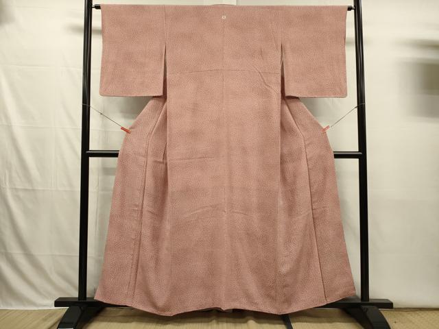 平和屋着物■江戸小紋　作家物　小花尽くし文　正絹　逸品　DABI3811ya