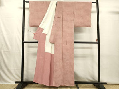 平和屋着物■江戸小紋　作家物　小花尽くし文　正絹　逸品　DABI3811ya