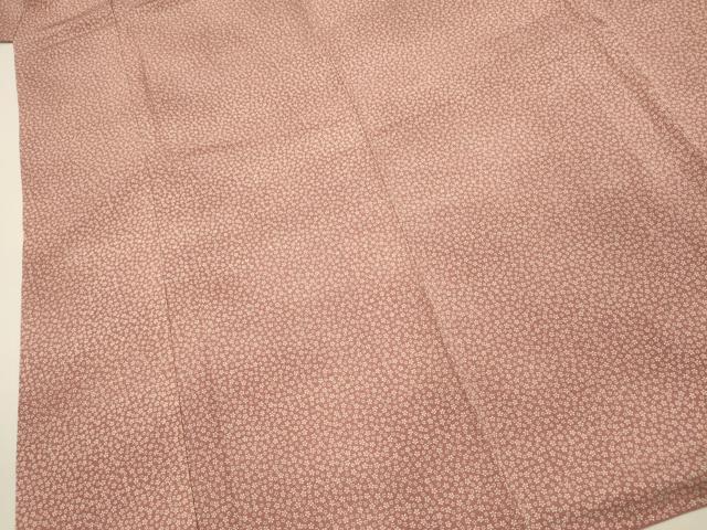平和屋着物■江戸小紋　作家物　小花尽くし文　正絹　逸品　DABI3811ya