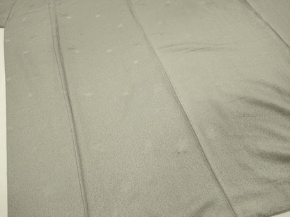 平和屋着物■上質な色無地　舞花地紋　霞色　正絹　逸品　DABI3830ya