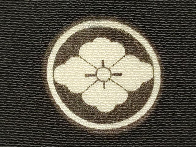 平和屋着物■豪華黒留袖　流水飛鶴文　金銀彩　ロング丈　正絹　逸品　DABI3842ya