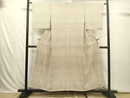 平和屋着物■上質な小紋　抽象文様　正絹　逸品　DABI3845ya