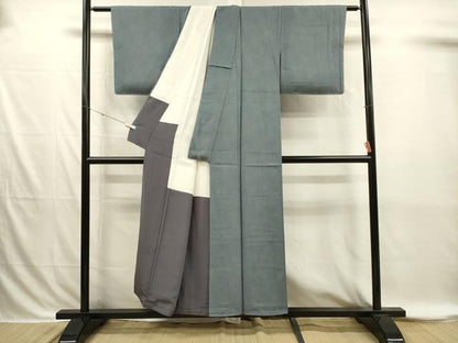 平和屋着物■江戸小紋　作家物　鮫小紋柄　正絹　逸品　DABI3854ya