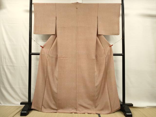 平和屋着物■上質な小紋　霞文　暈し染め　正絹　逸品　DABI3878ya