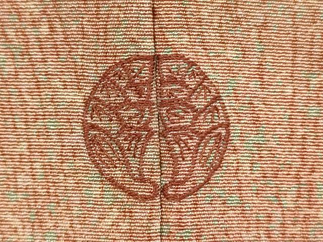 平和屋着物■上質な小紋　霞文　暈し染め　正絹　逸品　DABI3878ya