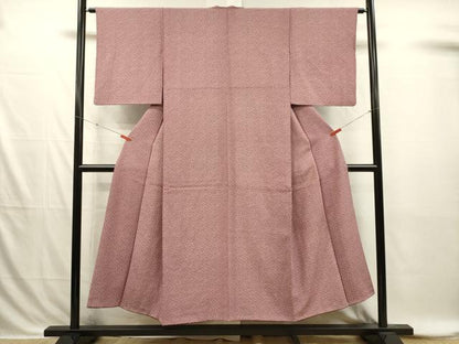 平和屋着物■江戸小紋　大小あられ　正絹　逸品　DABI3881ya
