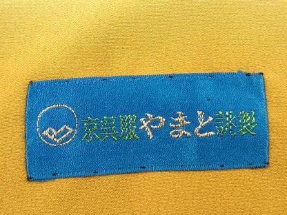 平和屋着物■上質な小紋　洋花唐草文　やまと誂製　正絹　逸品　DABI3885ya