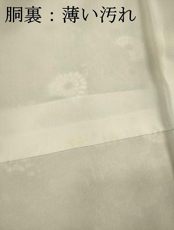 平和屋着物■上質な小紋　花鳥文　鬼しぼ縮緬　正絹　逸品　DABI3889ya