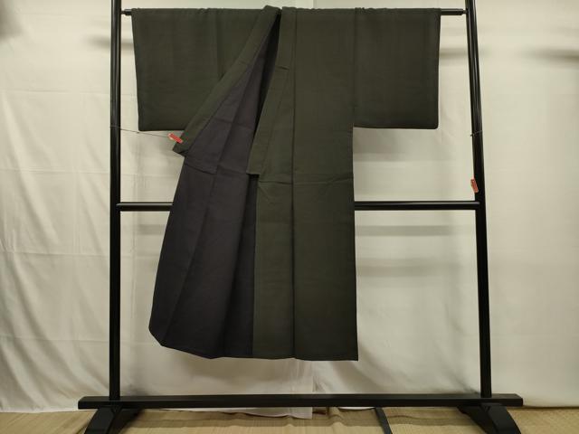 平和屋着物■男性　紬　霞文　正絹　逸品　DABI3890ya