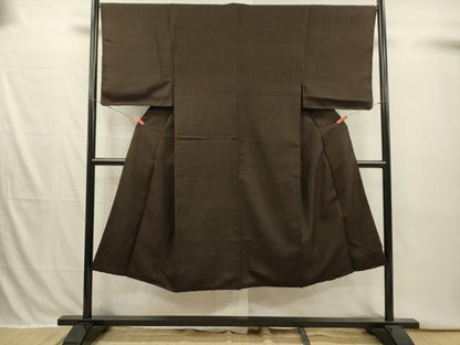 平和屋着物■男性　紬　抽象文様　正絹　逸品　DABI3893ya