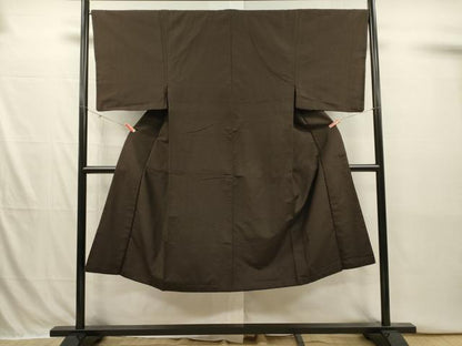 平和屋着物■男性　紬　間道　正絹　逸品　DABI3900ya