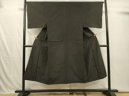 平和屋着物■男性　紬　間道　正絹　逸品　DABI3904ya