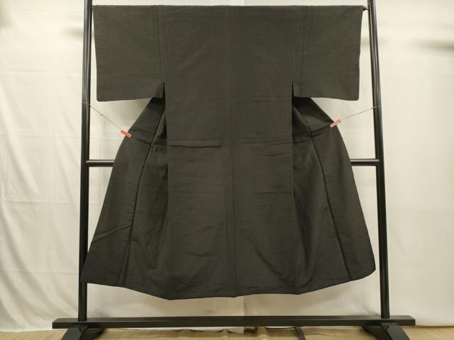 平和屋着物■男性　紬　間道　正絹　逸品　DABI3904ya