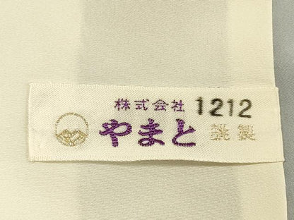 平和屋着物■訪問着　草花文　暈し染め　やまと誂製　正絹　逸品　DABI3905ya