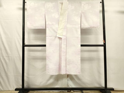 平和屋着物■長襦袢　無双仕立て　草花地紋　暈し染め　洗える着物　DABI3912ya