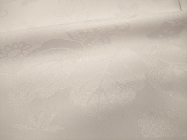 平和屋着物■長襦袢　無双仕立て　草花地紋　暈し染め　洗える着物　DABI3912ya