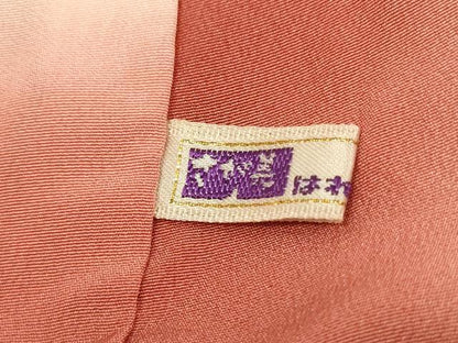 平和屋着物■訪問着　雪輪花車文　暈し染め　金彩　さが美扱い　正絹　逸品　DABI3927ya