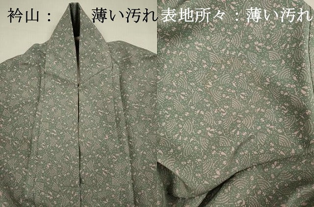 平和屋着物■江戸小紋　吉祥文　正絹　逸品　DABI3928ya