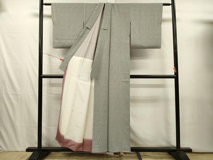 平和屋着物■江戸小紋　吉祥文　正絹　逸品　DABI3928ya