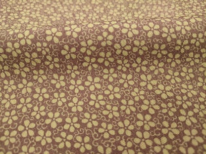 平和屋着物■江戸小紋　花唐草文　正絹　逸品　DABI3997ya