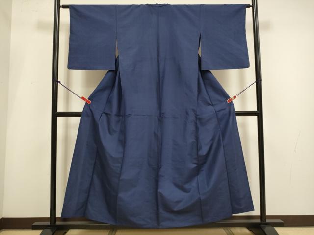 平和屋着物▽本場大島紬　単衣　割込み絣　正絹　逸品　DABI4024du