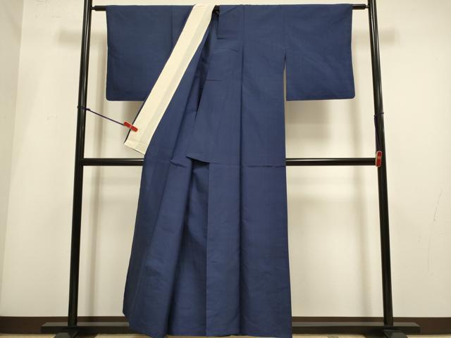 平和屋着物▽本場大島紬　単衣　割込み絣　正絹　逸品　DABI4024du