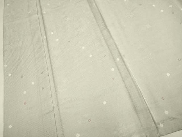 平和屋着物▽上質な小紋　単衣　吹き寄せ地紋　正絹　逸品　DABI4044du