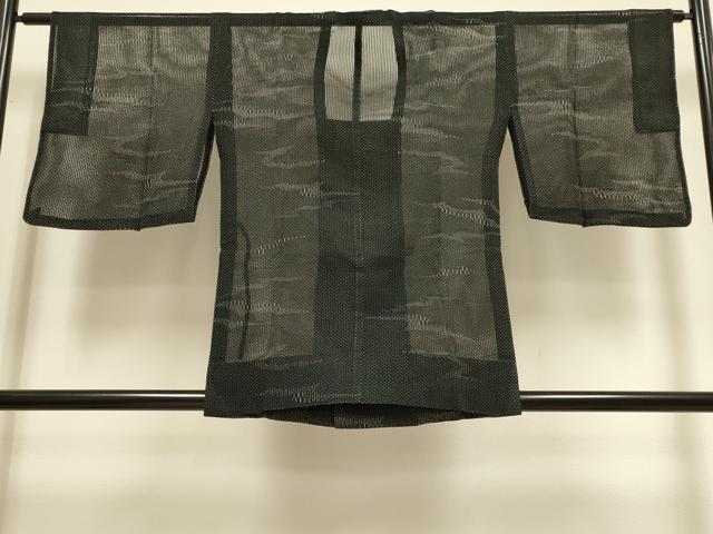 平和屋着物▽道行コート　スリーシーズン　春夏秋　塵除け　霞文　正絹　逸品　DABI4052du