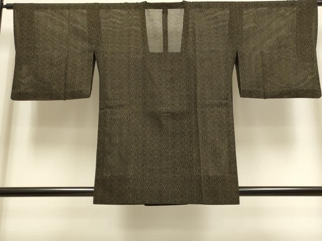 平和屋着物▽道行コート　スリーシーズン　春夏秋　塵除け　霞文　正絹　逸品　DABI4054du
