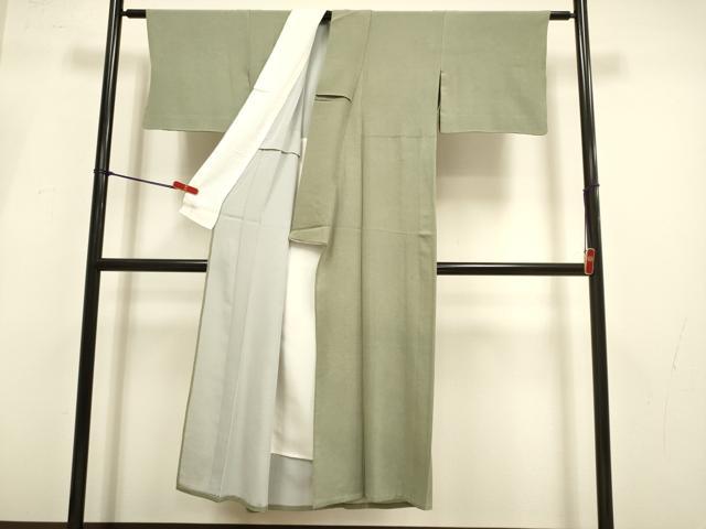 平和屋着物▽伝統工芸士　保科信　江戸小紋　単衣　吉祥柄　正絹　逸品　DABI4077du