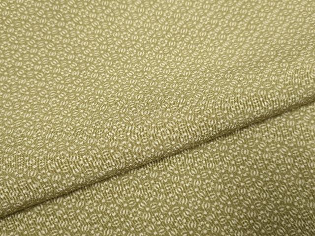 平和屋着物▽江戸小紋　単衣　小花柄　正絹　逸品　DABI4090du