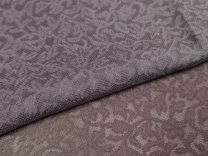 平和屋着物▽道行コート　スリーシーズン　春夏秋　塵除け　草花文　正絹　逸品　DABI4134du