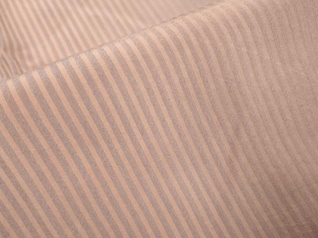 平和屋着物▽道行コート　スリーシーズン　春夏秋　塵除け　縞　ロング丈　正絹　逸品　DABI4136du
