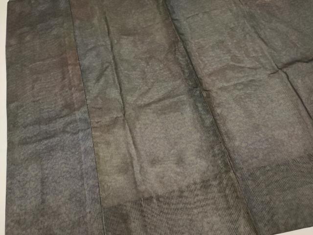 平和屋着物▽道行コート　スリーシーズン　春夏秋　塵除け　紗袷　紗×絽　霞文　正絹　逸品　DABI4137du