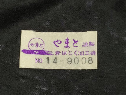 平和屋着物▽道行コート　リバーシブル　スリーシーズン　春夏秋　塵除け　変わり市松文　正絹　逸品　未使用　DABI4147du
