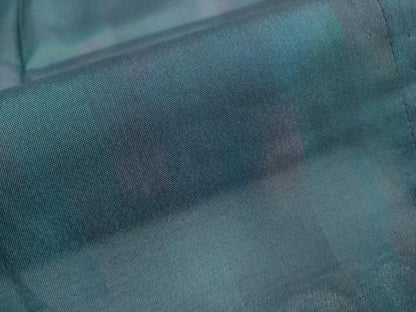 平和屋着物▽道行コート　スリーシーズン　春夏秋　塵除け　霞文　ロング丈　正絹　逸品　DABI4155du