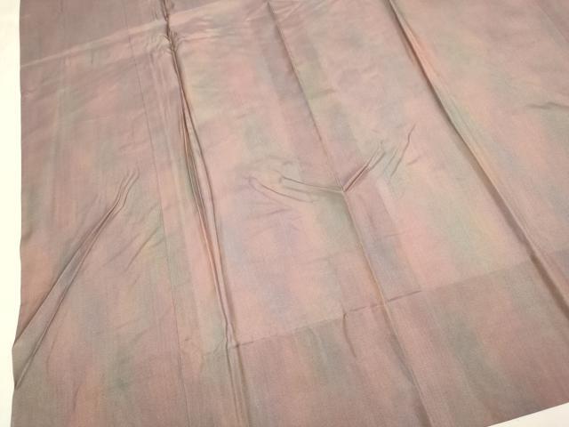 平和屋着物▽道行コート　スリーシーズン　春夏秋　塵除け　霞文　ロング丈　正絹　逸品　未使用　DABI4178du