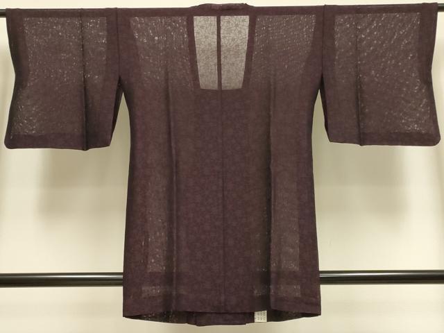 平和屋着物▽道行コート　スリーシーズン　春夏秋　塵除け　草花文　DABI4250du